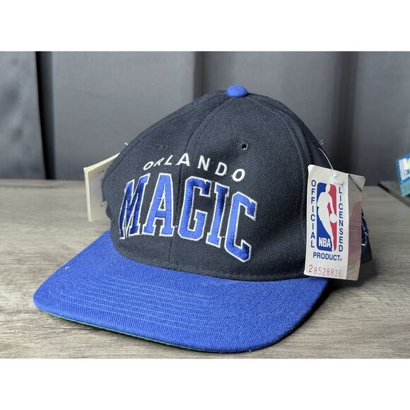 NWT 90s Vintage Orlando Magic NBA Wool Starter Arch Hat SnapBack Cap Florida - Picture 1 of 6